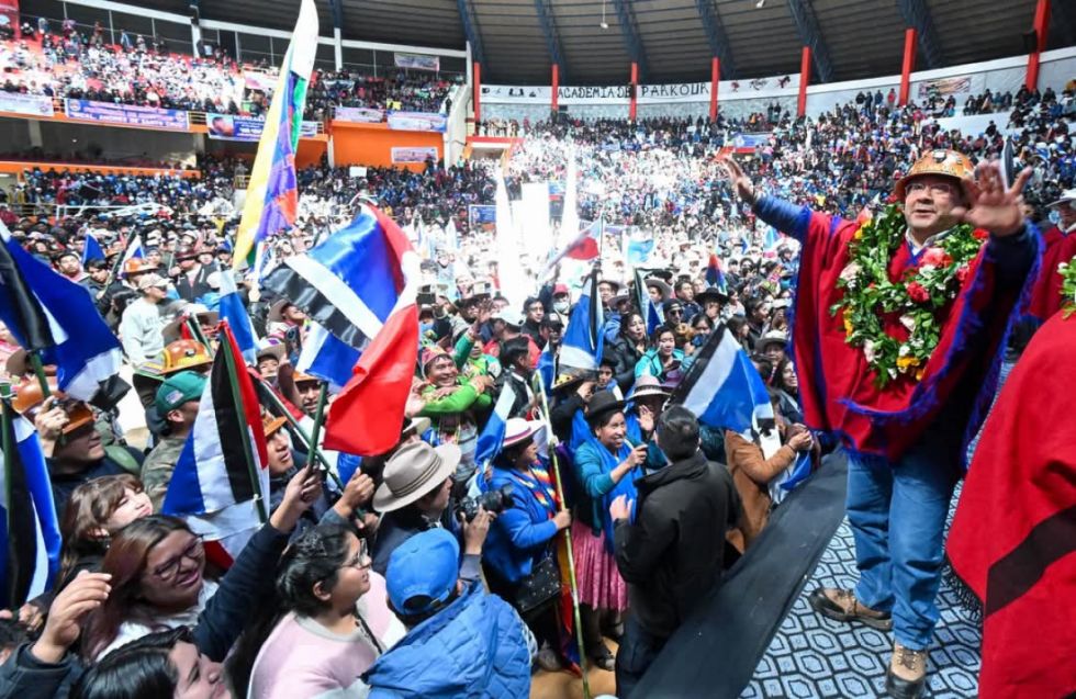 Rumbo al 17A: Arce es proclamado en Potosí, está seguro que ganará el MAS  