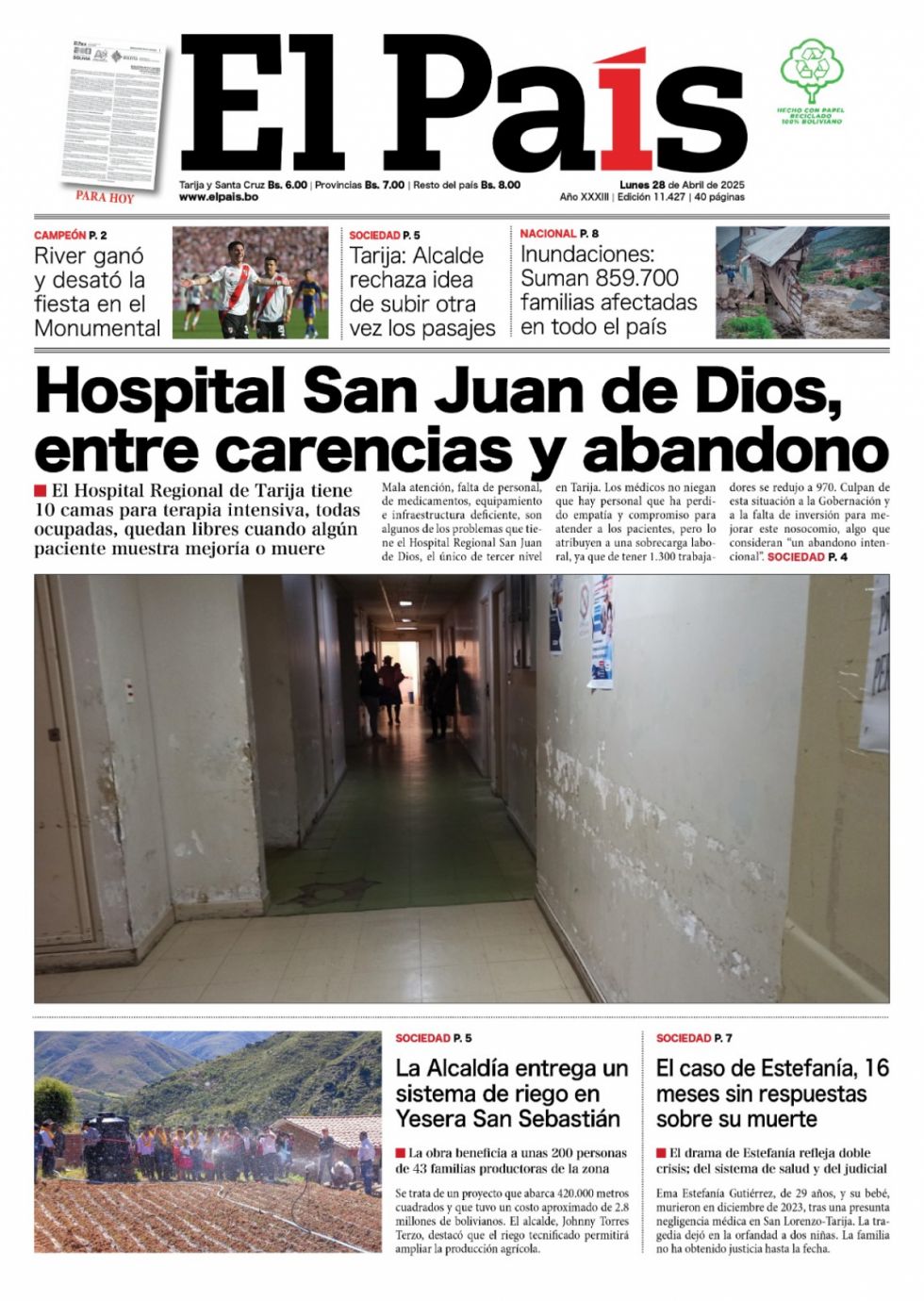 El San Juan de Dios, el legado del papa, Andrónico... Lee las imprescindibles