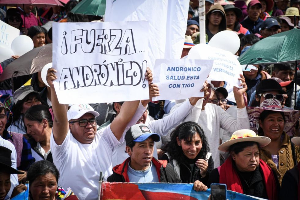 Tarija: Esperan la decisión de Andrónico sobre candidatura