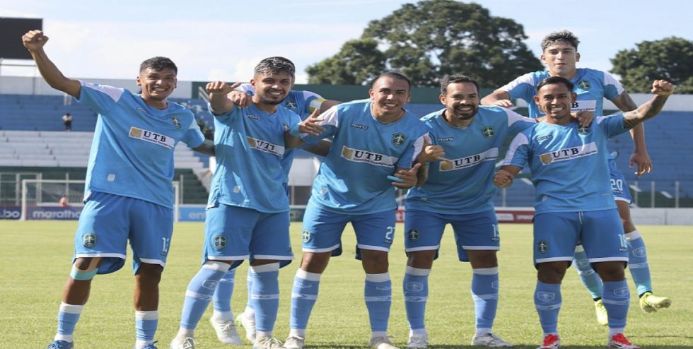San Antonio gana de local  con triplete de Mario Otazú