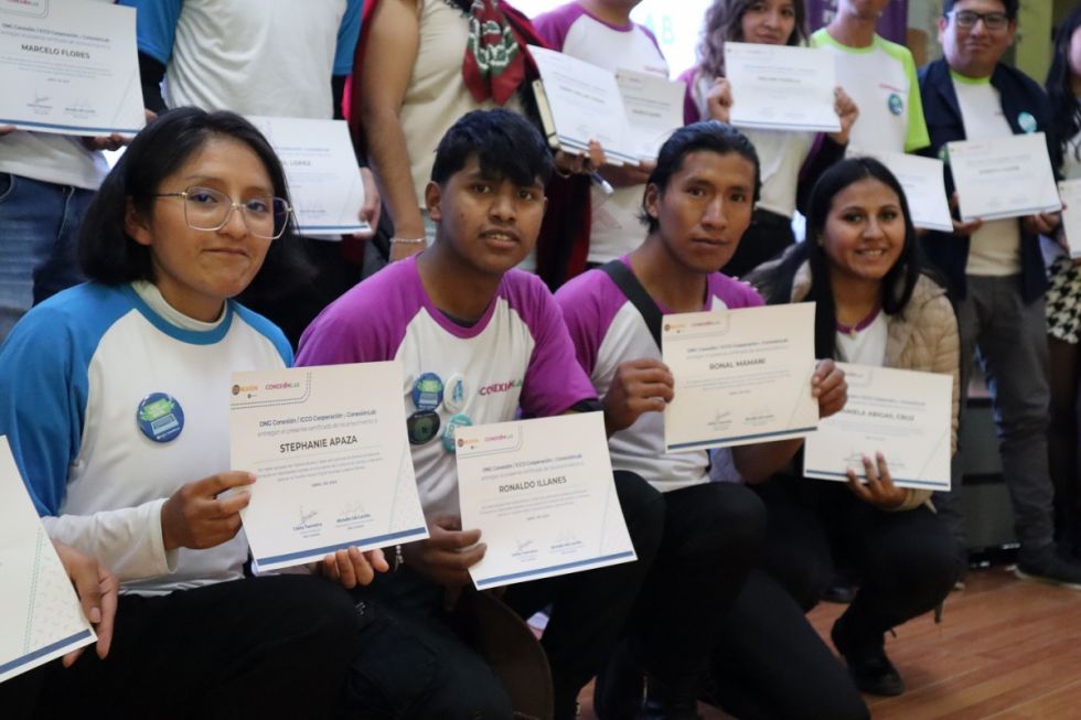 Jóvenes del Chaco tarijeño destacan en el cierre de ConexiónLab