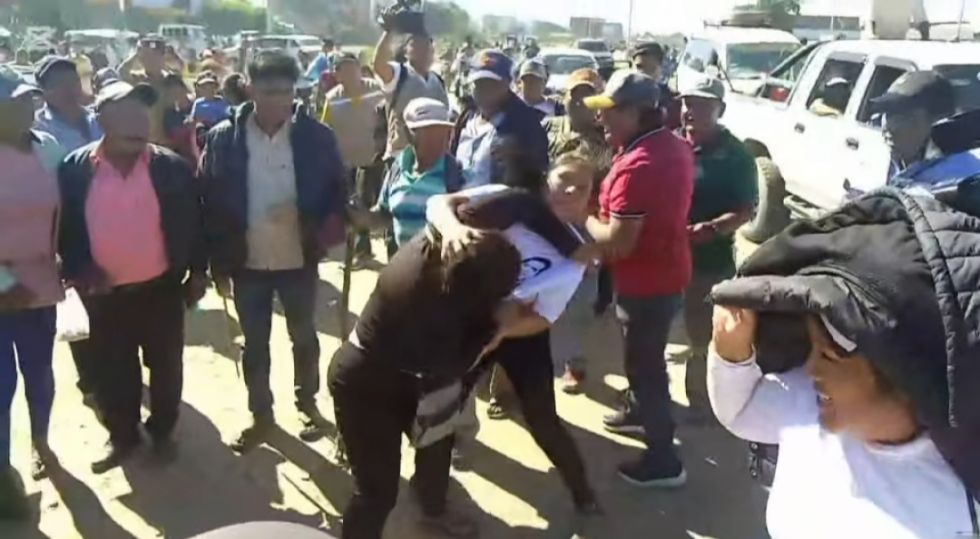 Evistas y seguidores de Andrónico se enfrentan en San Julián 