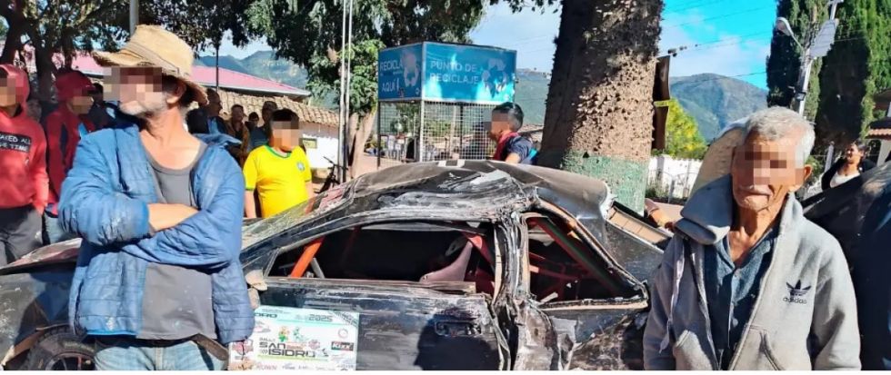 Rally San Isidro: Piloto pierde el control de su auto y arrolla a espectadores; hay dos muertos
