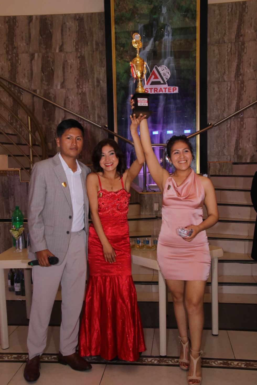 Ganadoras de la noche