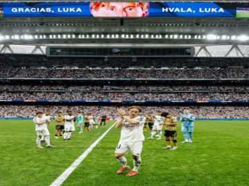 Luka Modric:  "No llores porque terminó,  sonríe porque sucedió"