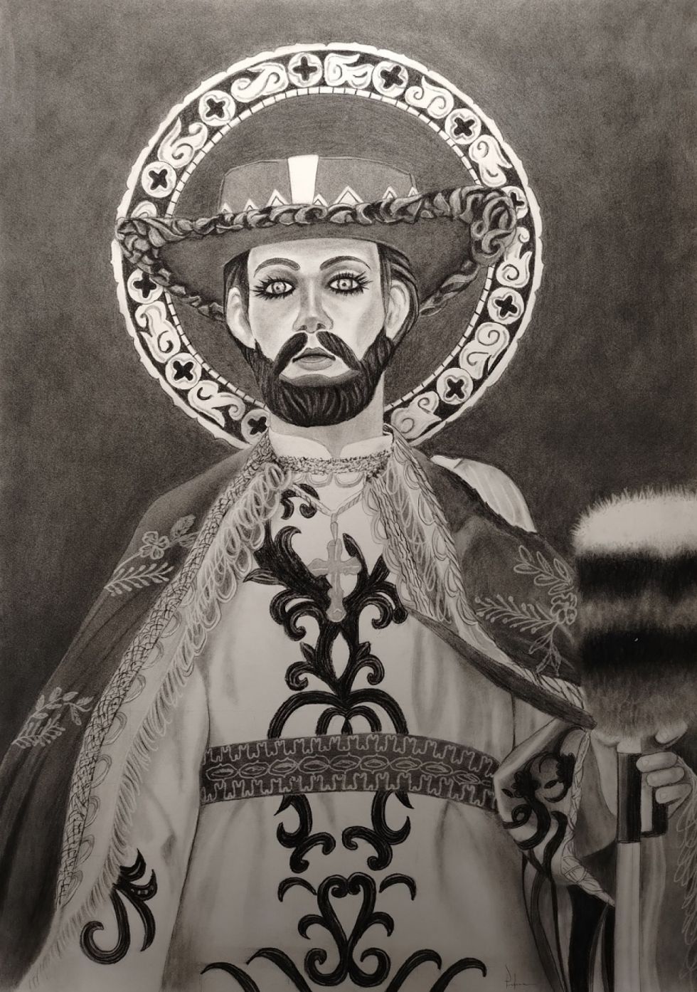 Segunda exposición de Pedro Quispe Gonzáles en Tarija