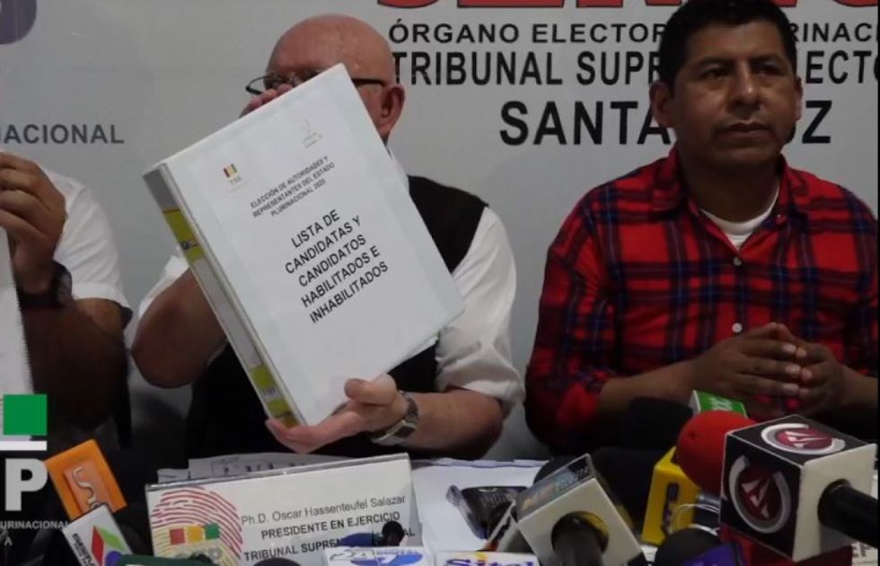 TSE habilita a 1.180 candidatos para los comicios del 17 de agosto