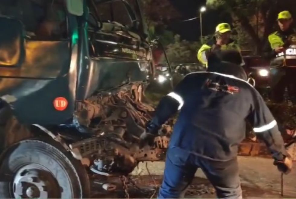 Falla de frenos ocasionó el accidente que dejó 4 heridos