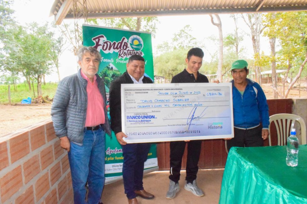 Fondo Rotatorio del Chaco dio el primer crédito “Joven Emprendedor” 