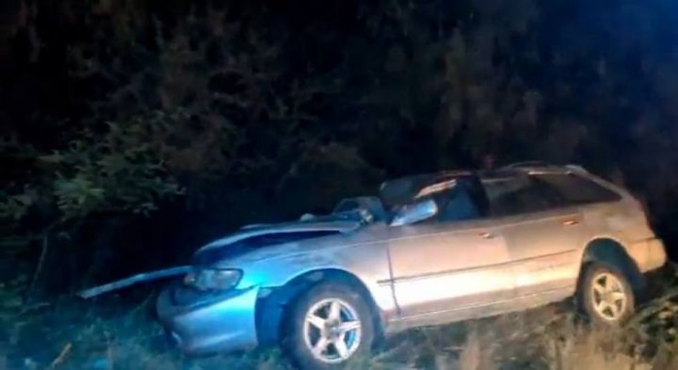 Dos heridos tras chocar contra un camión estacionado en El Portillo