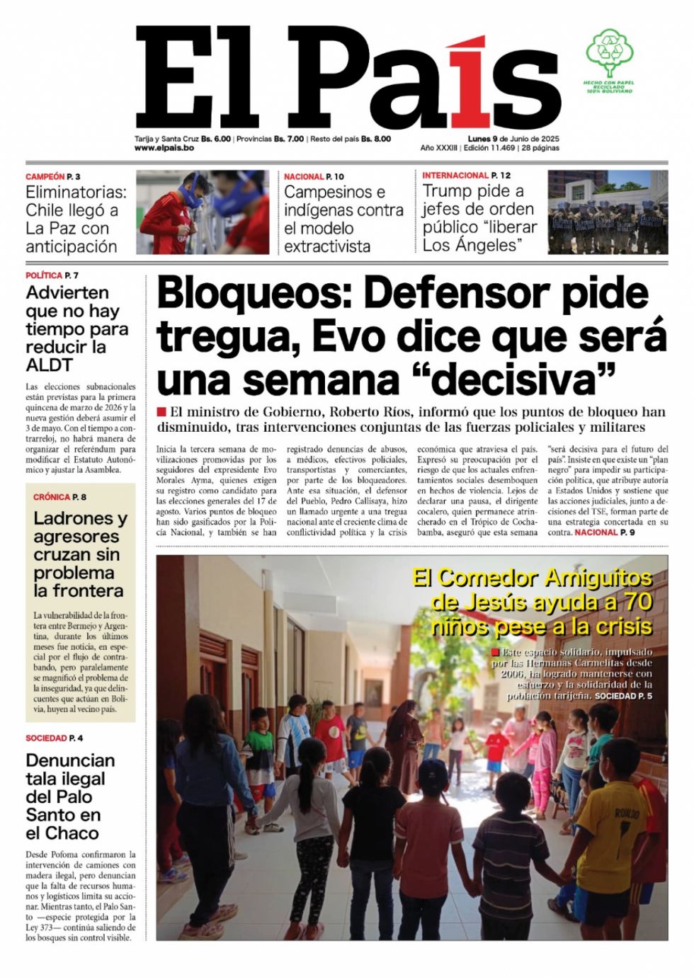 Los bloqueos, los precios, la insurgencia en LA, la Verde... Lee las imprescindibles