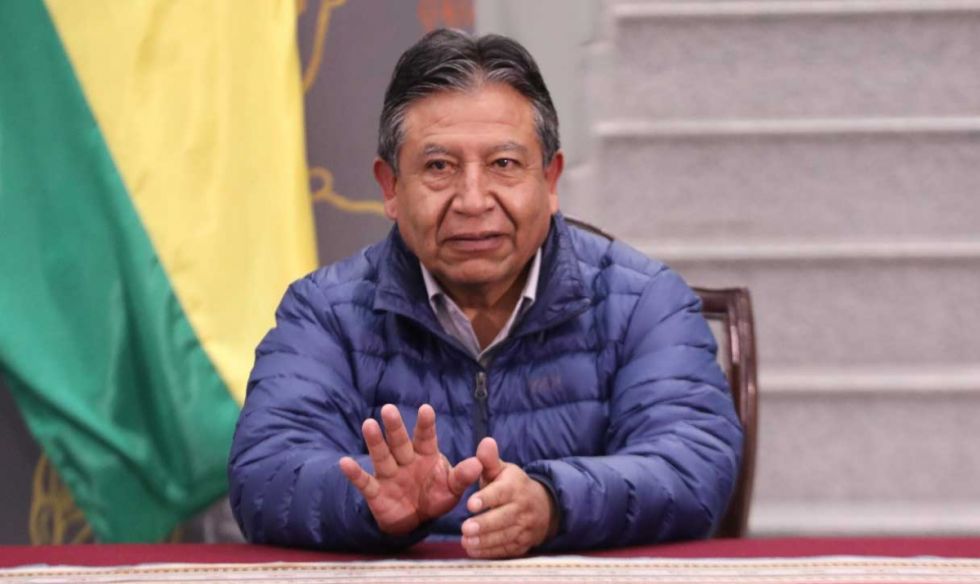 Choquehuanca convoca a reunión legislativa para buscar soluciones a la crisis del país