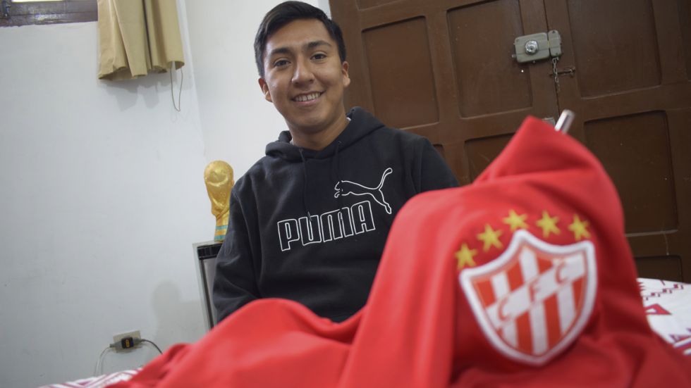 Torrejón, tarijeño que integra cuerpo técnico en un club centenario de Argentina