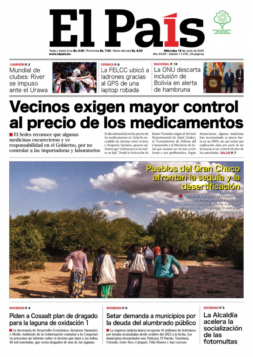 El lodo de Cosaalt, el consorcio, los precios y más, lee las imprescindibles