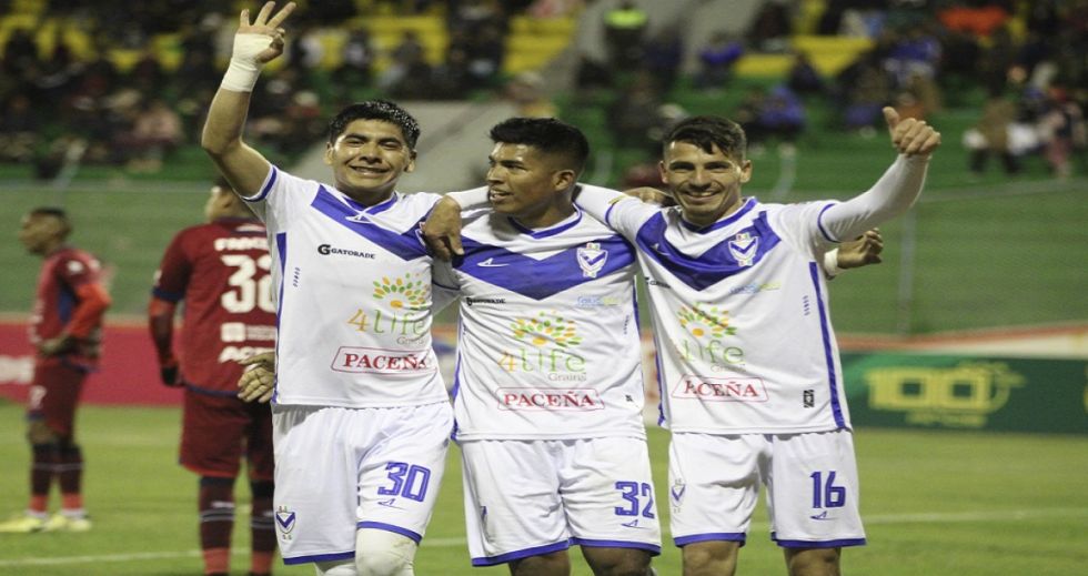 Gualberto Villarroel se abre camino con triplete de Vásquez