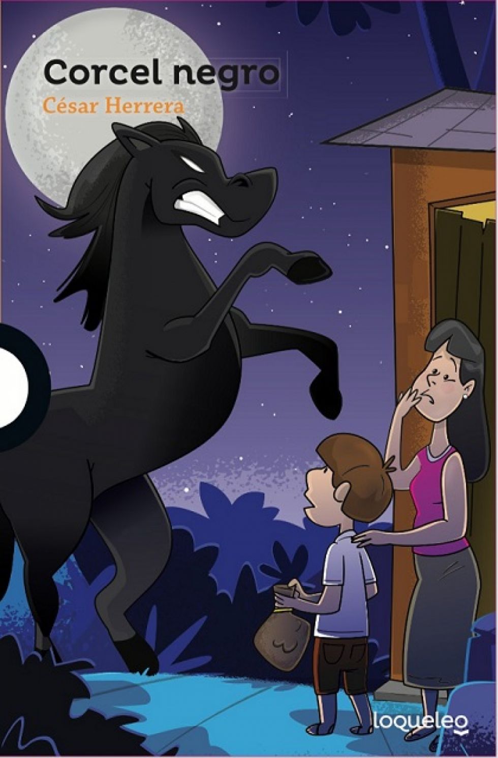 "Corcel negro" de César Herrera