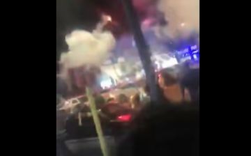 Amagues de enfrentamientos irrumpen inauguración de una casa de campaña del MAS en Santa Cruz