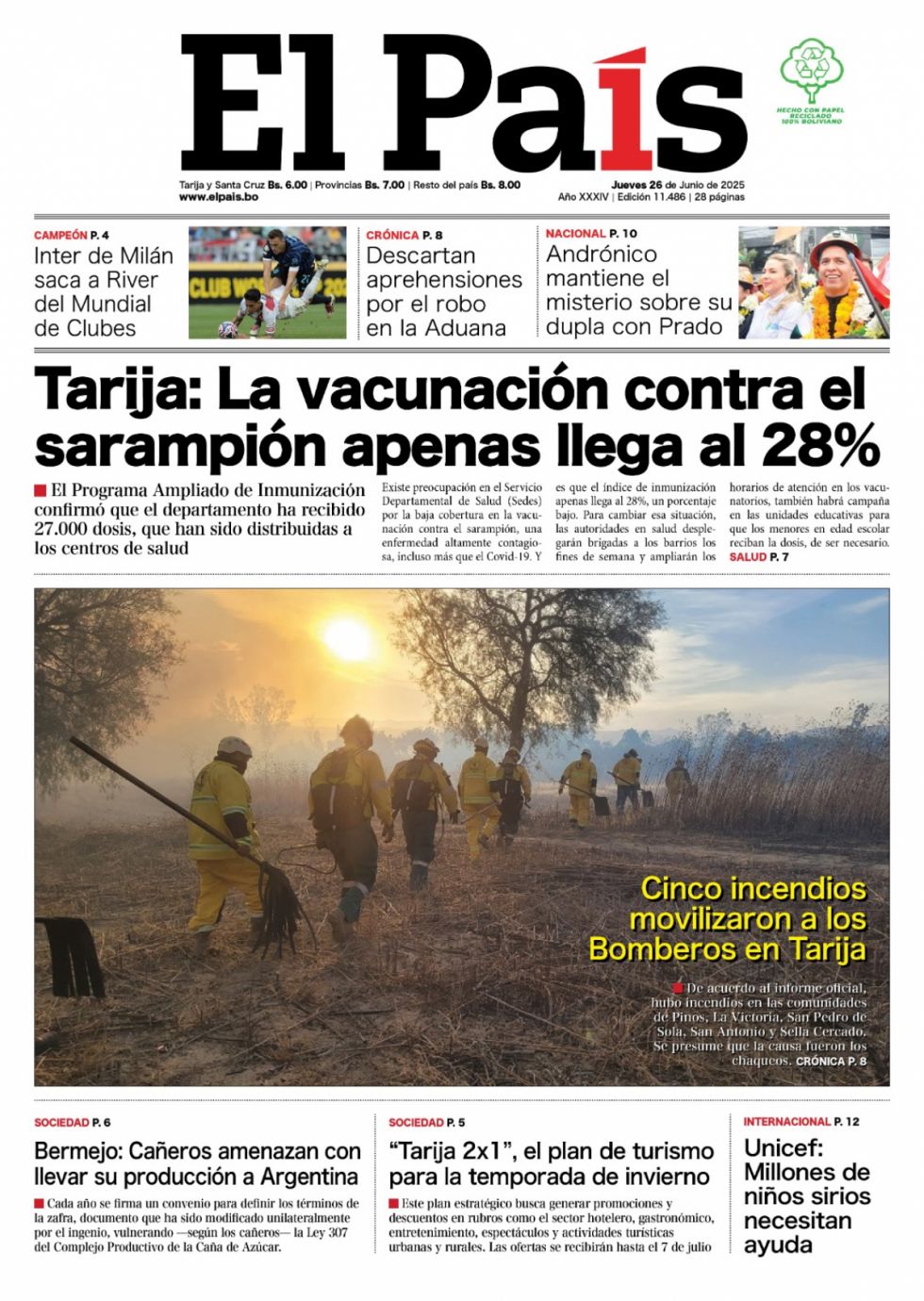 El sarampión, Dunn, el poder de la CAO, Addison Rae... Lee las imprescindibles