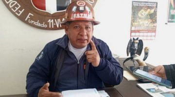Elecciones: Federación de Mineros afirma que apoyará a la izquierda