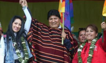 Ruth Nina: “Si en las papeletas no está Evo Morales, no va a haber elecciones”