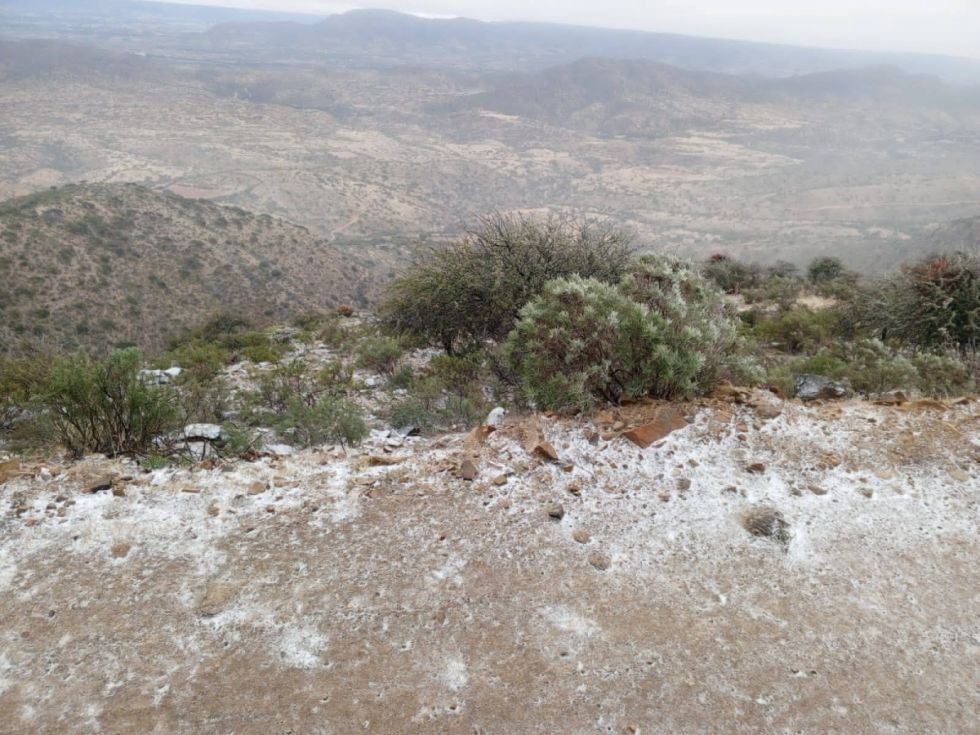 Zona alta de Tarija registró -2°C este lunes