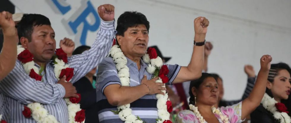 Evo podría ir en sustitución de otro candidato