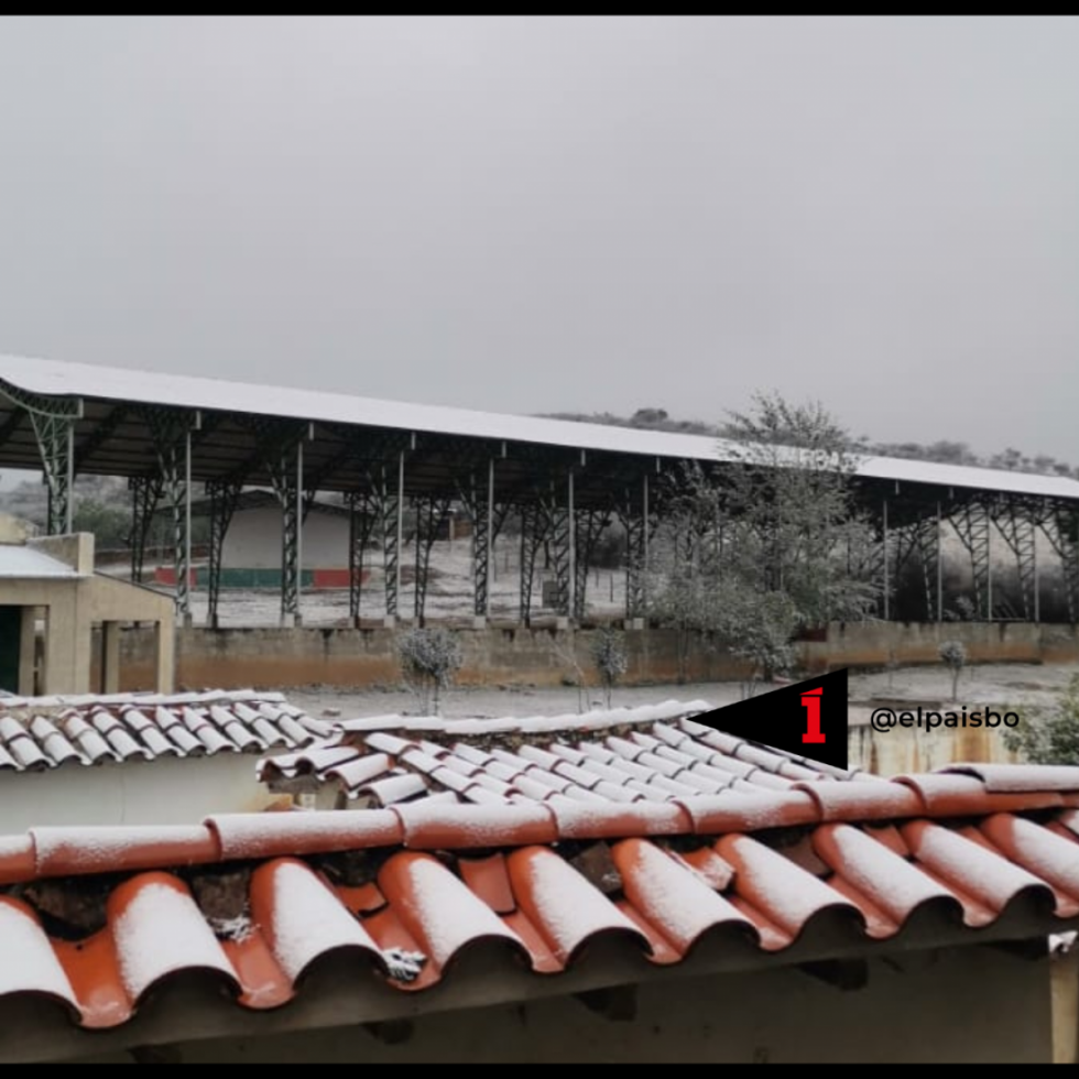 Cae nieve en Rosillas