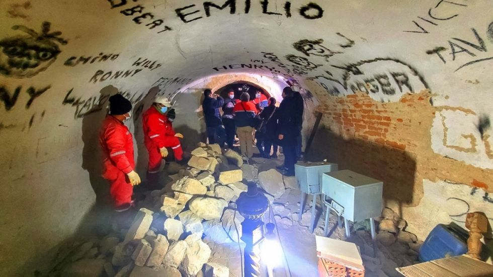 Inician mantenimiento en la cripta de la Catedral de Tarija 
