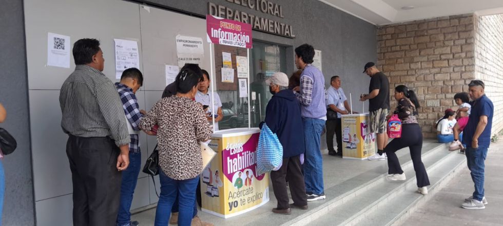 TSE: Ciudadanos inhabilitados pueden subsanar su situación hasta el viernes