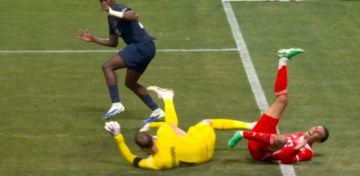 Escalofriante lesión de Jamal Musiala del Bayern Múnich