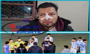 Fútbol tarijeño: Suspenden partido tras la agresión a un jugador de Ciclón (VIDEO)