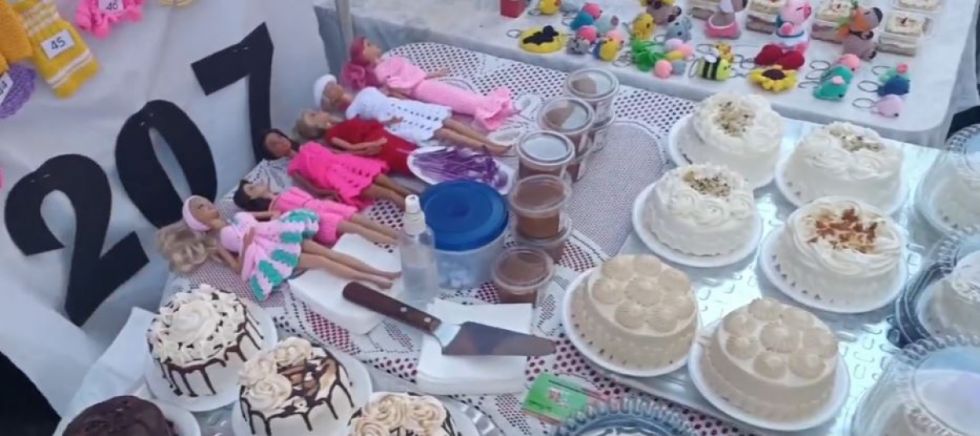 Tortitas y ropa miniatura