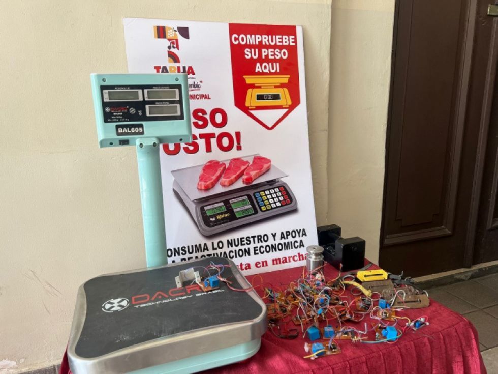 Detectan balanzas adulteradas y sobreprecio en la carne en Tarija