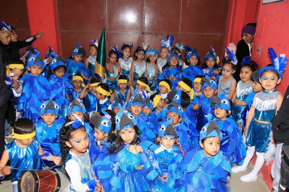 Kínder Juan XXIII 1, con la Danza de Río