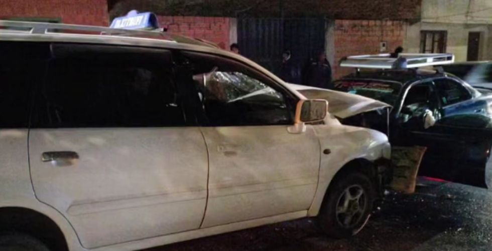 Tarija: Conductor que provocó el choque de dos vehículos se encontraba en estado de ebriedad
