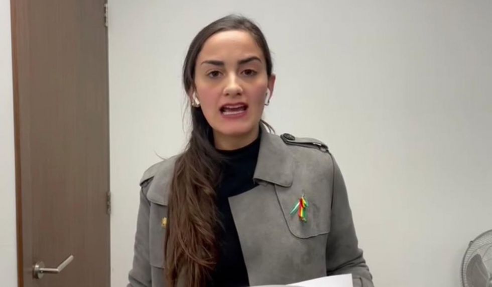 Diputada Nayar anuncia proceso penal contra Ruth Nina por amenazas electorales