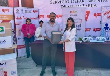 Tarija recibe 27.740 vacunas contra el sarampión 