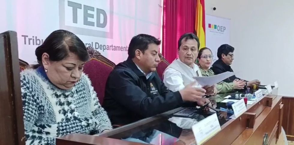 Rumbo al 17A: El TED Tarija sortea a 10.884 jurados electorales (Video)