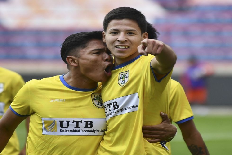 El tarijeño Gary Rea anota el gol  del triunfo de ABB ante Aurora
