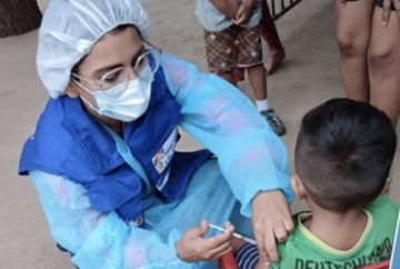 Sarampión: Piden a padres de familia vacunar a sus hijos