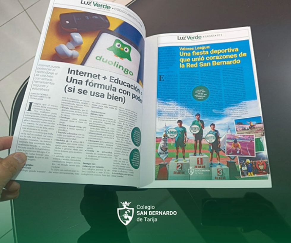 “LUZ VERDE” UN PERIÓDICO ESCOLAR