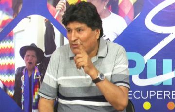 Evo Morales cree que Arce está pidiendo auxilio