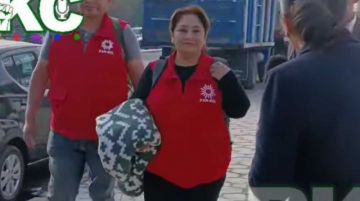 Ruth Nina se presenta a declarar ante la Fiscalía