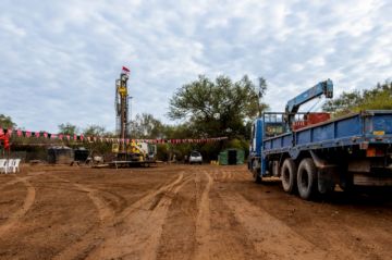 Inician perforación de un pozo de agua en Palmar Grande 