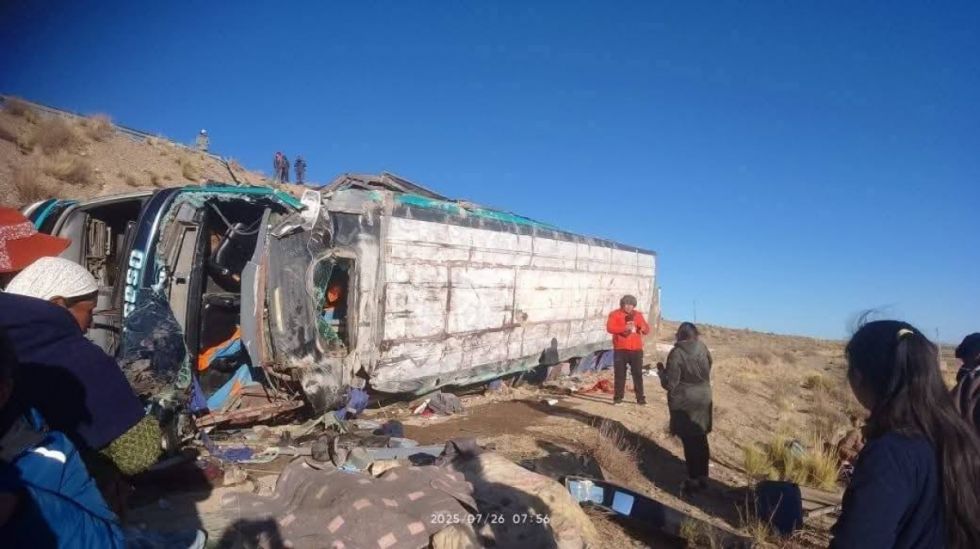 Confirman nombre de 4 fallecidos en el accidente de flota, falta una mujer