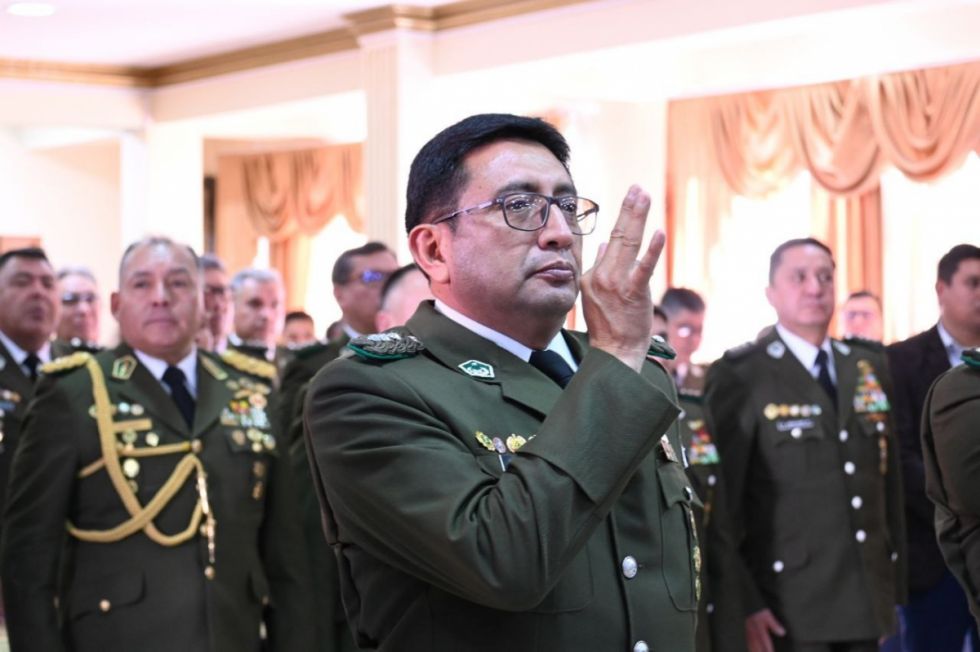 Bismark Pereira llega de la FELCN al Comando de Tarija