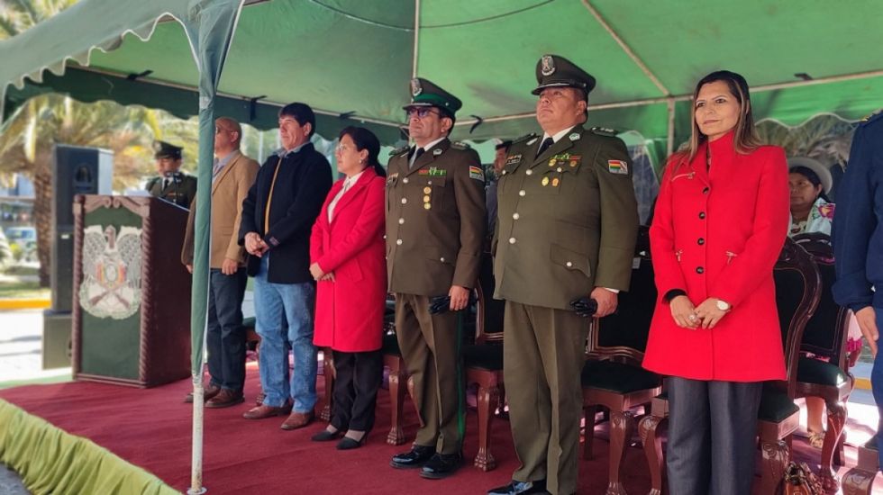 Pereira apunta a fortalecer imagen de la Policía en Tarija