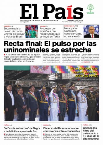 Las FFAA, la pelea por las uninominales, Negre "el antizurdos" y más: Lee las imprescindibles 