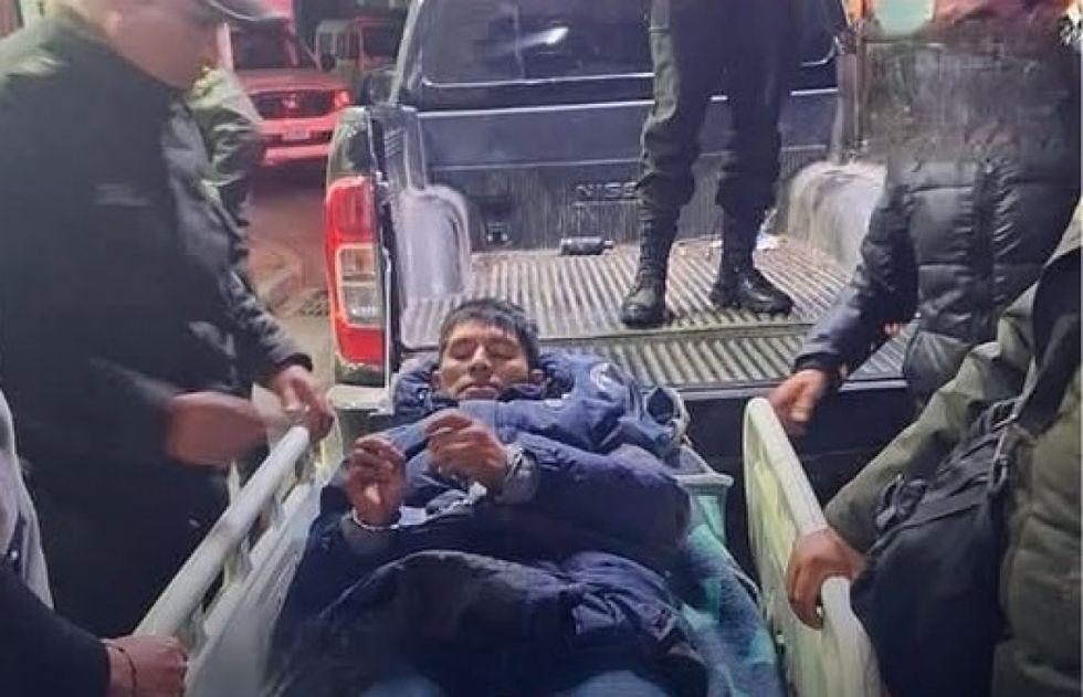 “El Cuervo” se fracturó la pierna al huir de la cárcel
