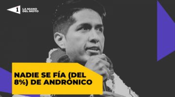 Nadie se fía (del 8%) de Andrónico